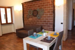 A seating area at La Casetta Superior
