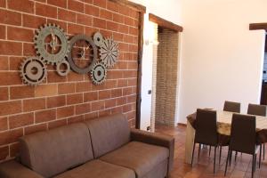 A seating area at La Casetta Superior