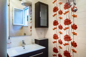 Koupelna v ubytování Apartman NANE