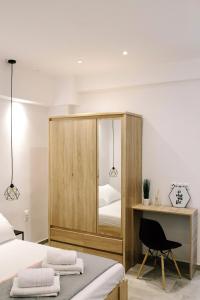 Posteľ alebo postele v izbe v ubytovaní Exit Apartments