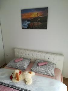 Postel nebo postele na pokoji v ubytování Omega
