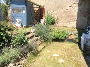 Zahrada ubytování Gîte Le Faucon Pèlerin