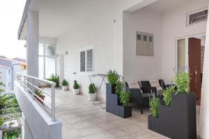 Posezení v ubytování Apartments R