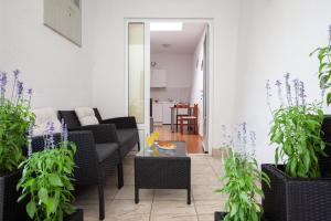 Posezení v ubytování Apartments R