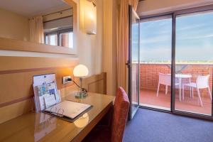 Balkón nebo terasa v ubytování Best Western Hotel I Triangoli