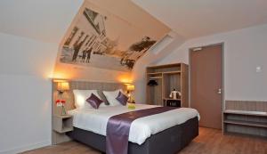 מיטה או מיטות בחדר ב-Best Western City Hotel Woerden