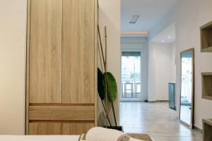 Posteľ alebo postele v izbe v ubytovaní Exit Apartments