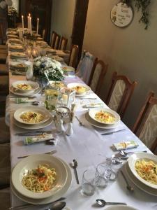 Jedlo v ubytovaní bed & breakfast alebo blízkom okolí