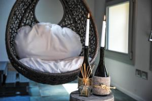 Postel nebo postele na pokoji v ubytování Corte Grisela Wine&Relax