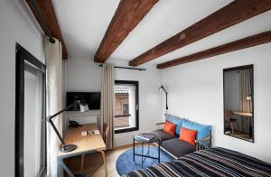 Katil atau katil-katil dalam bilik di 71 Nyhavn Hotel