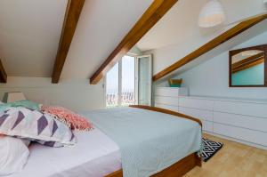 Posteľ alebo postele v izbe v ubytovaní Apartment Lukas Dubrovnik