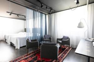 Voodi või voodid majutusasutuse Hotel Flora toas