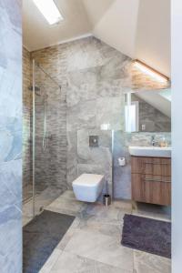 Kúpeľňa v ubytovaní Apartament nad Zatoką