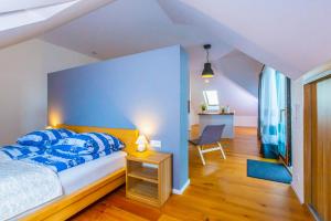 Posteľ alebo postele v izbe v ubytovaní Apartament nad Zatoką