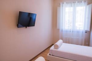 TV a/nebo společenská místnost v ubytování B&B SILVIA