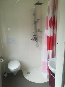 A bathroom at Garden Belvedere B&B