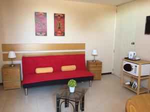 Zona de estar de Mini Apartment with Balcony
