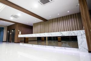 Vstupní hala nebo recepce v ubytování O2 Hotel Lopburi