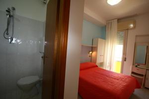 Koupelna v ubytování Hotel Giannella