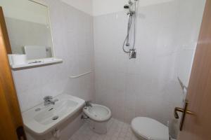 Koupelna v ubytování Hotel Giannella