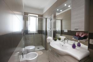 Koupelna v ubytování Casa cielo&mare + 37 fotografií