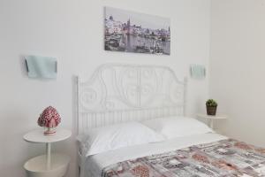 Postel nebo postele na pokoji v ubytování Casa cielo&mare