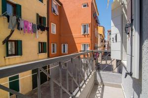 Balkón nebo terasa v ubytování Fisherman's House Tipica casa a Chioggia