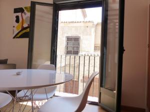 Balkón nebo terasa v ubytování Apartamento A con Garaje Privado