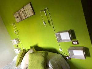 Postel nebo postele na pokoji v ubytování Agriturismo Angiò nel Cerè