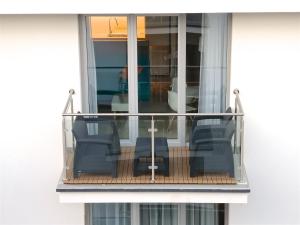 Balkón alebo terasa v ubytovaní Sea Cliff Apartment Rewal