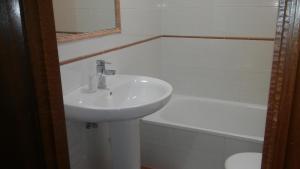 Kúpeľňa v ubytovaní Hostal-Meson Vilasante