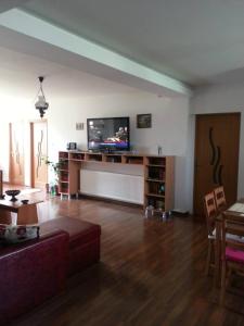 Μια τηλεόραση ή/και κέντρο ψυχαγωγίας στο Casa de vacanta Macovei0744