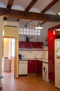 Dapur atau dapur kecil di Homely Nest Valencia El Carme