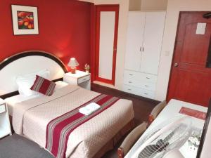 Cama ou camas em um quarto em Los Q'eros