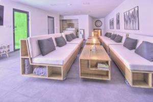 Posezení v ubytování Apartmány Ladná
