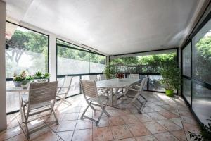 Balkón nebo terasa v ubytování B&B Da Marcella