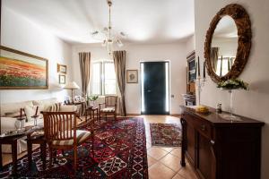 Posezení v ubytování B&B Da Marcella
