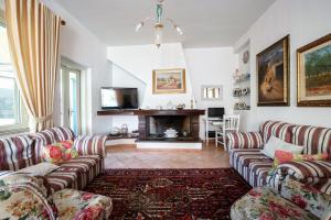 Posezení v ubytování B&B Da Marcella