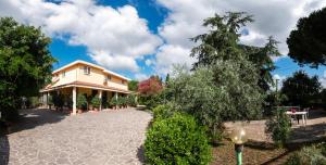 Zahrada ubytování B&B Da Marcella