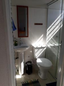 Ванная комната в Casamatta Unidade Casulo