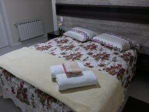 Cama o camas de una habitación en Apto Palace de France - Serra Gaúcha