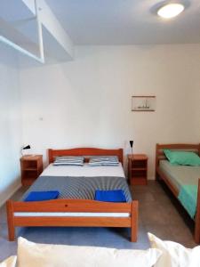 Postel nebo postele na pokoji v ubytování Blue Holidays Apartment