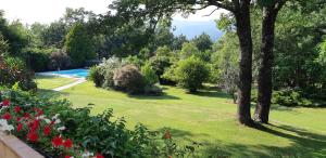 Zahrada ubytování B&B Charming suite and pool - Adults only