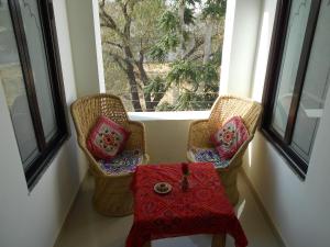 Hotel Mandawa Palace And Restaurent的休息区