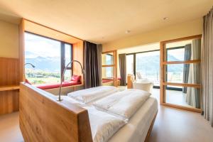 Letto o letti in una camera di Bio Hotel Panorama