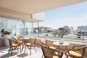 Balkón nebo terasa v ubytování Hotel Sina Astor