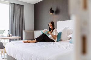 Postelja oz. postelje v sobi nastanitve C-Hotels Andromeda