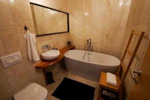 Koupelna v ubytování Villa Pietra