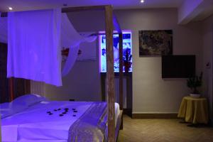 Postel nebo postele na pokoji v ubytování Hotel Kursaal