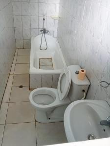 Phòng tắm tại Hotel Le Sultan